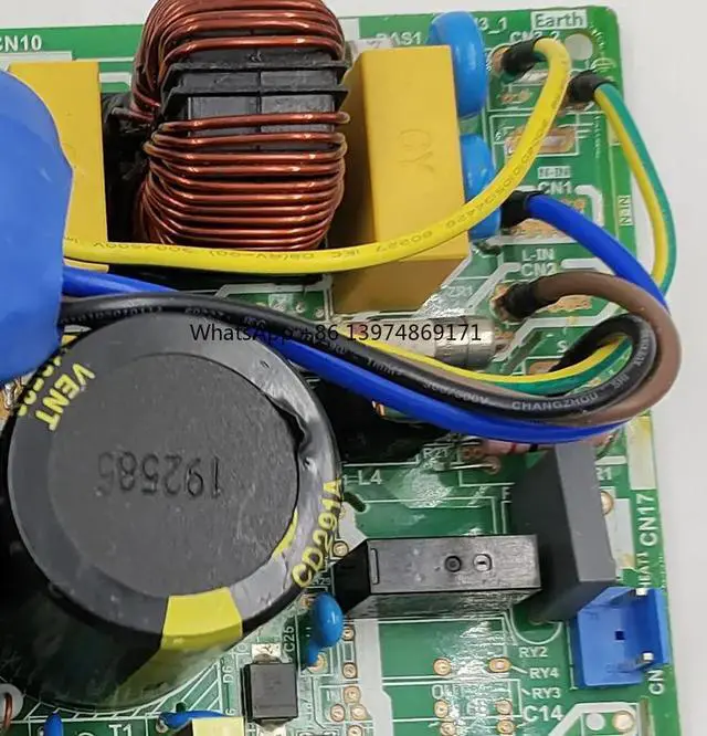 Alt view image 2 of 3 - for air conditioner circuit board US-KFR35W/BP3N1 KFR35W/BP2N-(RX24T+TNY288+41560B2+4134).D.13.WP2-1