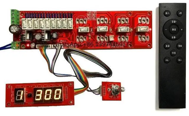 Main image of Nvarcher HIFI Relay Volume Panel Remote With Input Switching Controller Display