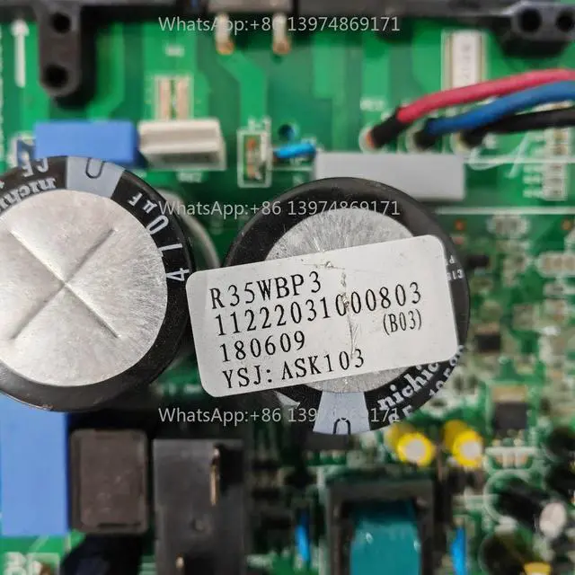 Alt view image 3 of 3 - R35WBP3 Outdoor Unit Control Board Without Heat Sink For Air Conditioner Circuit PCB Conditioning Spare Parts