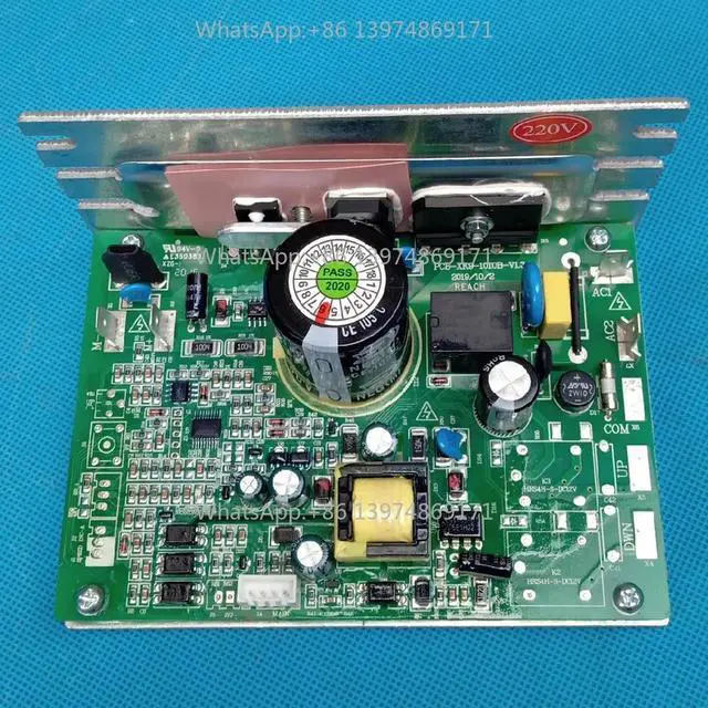 Alt view image 4 of 4 - Treadmill Motherboard, Speed Controller, Model Number S600/W999/A900F1, Voltage 220V,