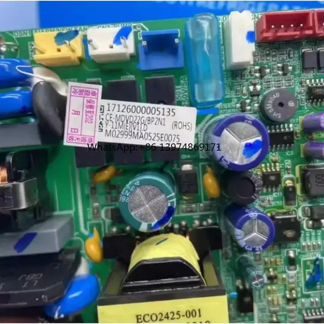Alt view image 2 of 2 - air conditioning motherboard 17126000005135 circuit board CE-MDVD22G/BP2N1Y-11M