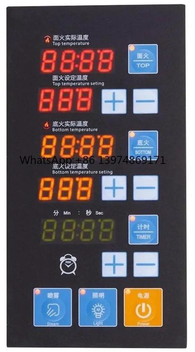 Main image of Oven Control Board PCBA Panel Circuit Board Computer Controller Replacement Part LGS166