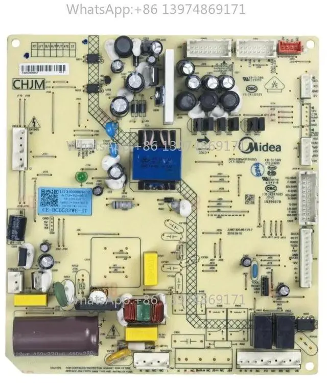 Main image of CE-BCD532WE-JT 17131000009802 Control Board For Refrigerator Circuit PCB Fridge Motehrboard Freezer Spare Parts