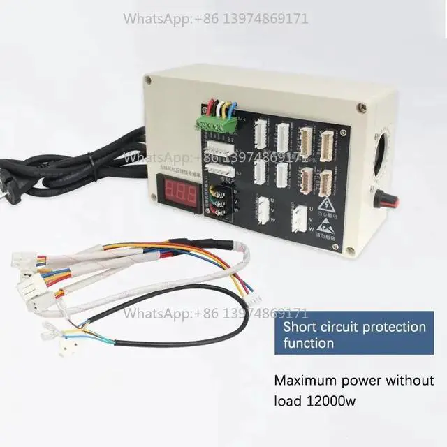 Main image of Variable Frequency Air Conditioner Compressor Tester Digital Display for Refrigerator DC Fan Short Circuit Fault Diagnosis