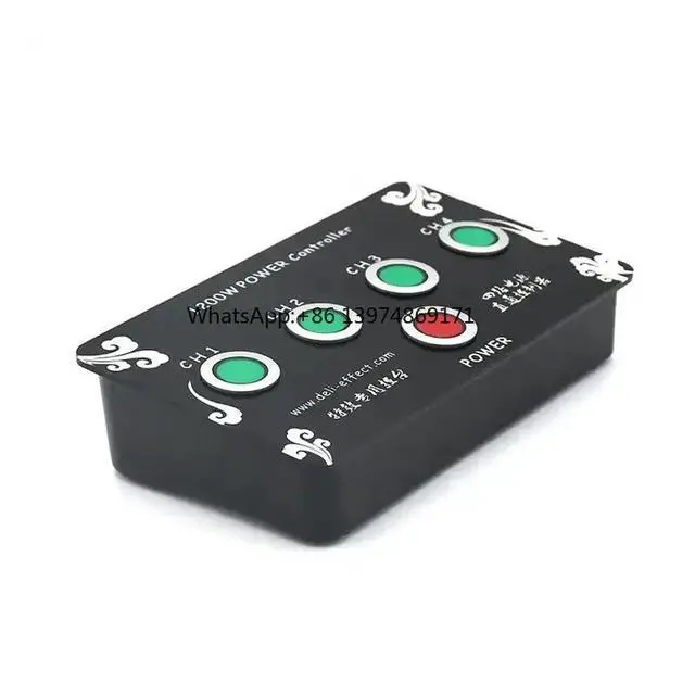 Alt view image 2 of 3 - DMX Stage CO2 Jet Column Controller Electric Control Console CO2 Gas Column Effect Control Switch For Stage Show