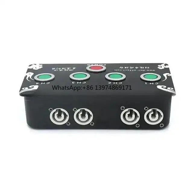 Alt view image 3 of 3 - DMX Stage CO2 Jet Column Controller Electric Control Console CO2 Gas Column Effect Control Switch For Stage Show