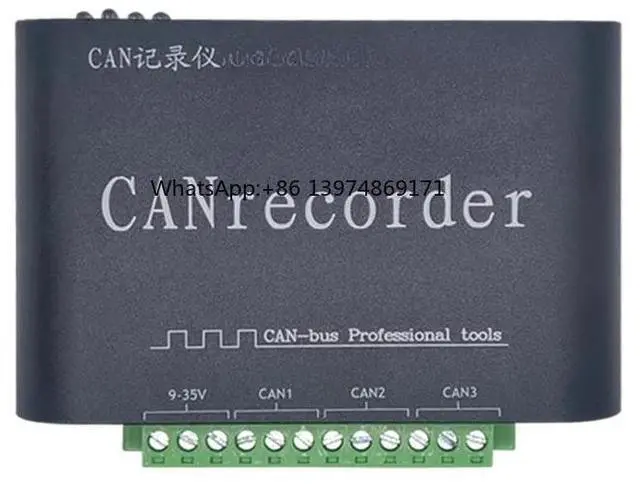 Main image of CAN Bus Data Recorder Offline Recording and Playback Off-line Playback Relay -powered SD Card Storage