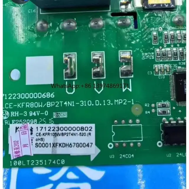 Alt view image 2 of 2 - air conditioning motherboard 171223000000686 CE-KFR105W/BP2T4N1-520 ELCE-KFR80W/BP2T4N1-310 171223000000802