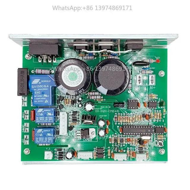 Alt view image 4 of 4 - Treadmill Motherboard, Speed Controller, Driver Board, Model Number ZH-KQSI-CP2, Voltage 220V,