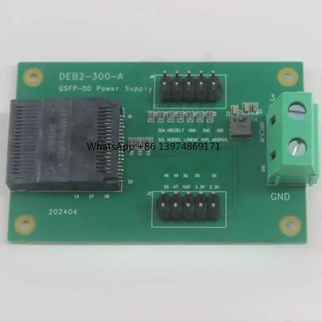 Alt view image 3 of 3 - QSFP DD 400G 800G Power Supply I2C Communication Low speed Signal QDD Power Supply Board