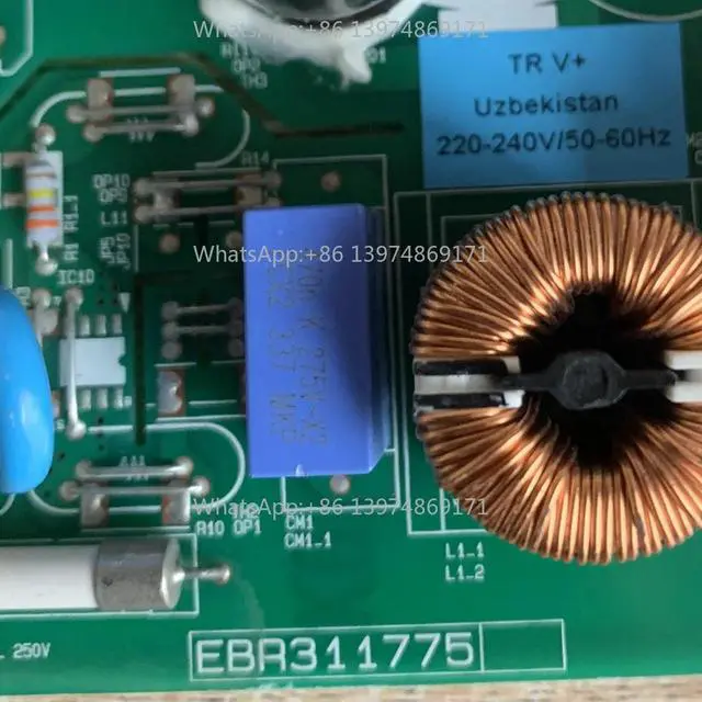Alt view image 3 of 3 - Refrigerator Motherboard, PCB Control Board, Model Number EBR31177547,