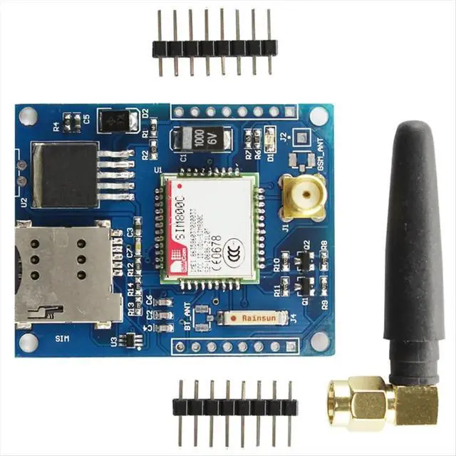 Alt view image 4 of 4 - Sim800c Development Board Four-Frequency GSM/GPRS Module Bluetooth-Compatible/Tts/DTMF Instead of Sim900a