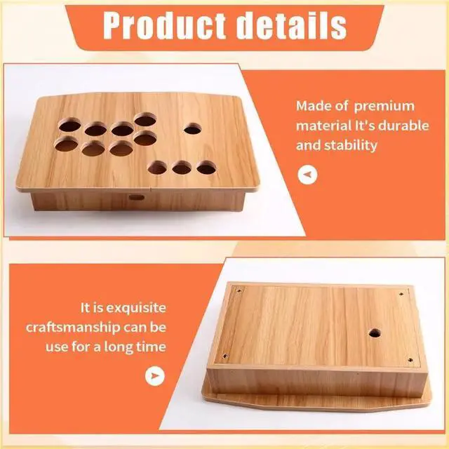Alt view image 6 of 6 - DIY Arcade Joystick Case USB Game Controller For PC Game Accessories