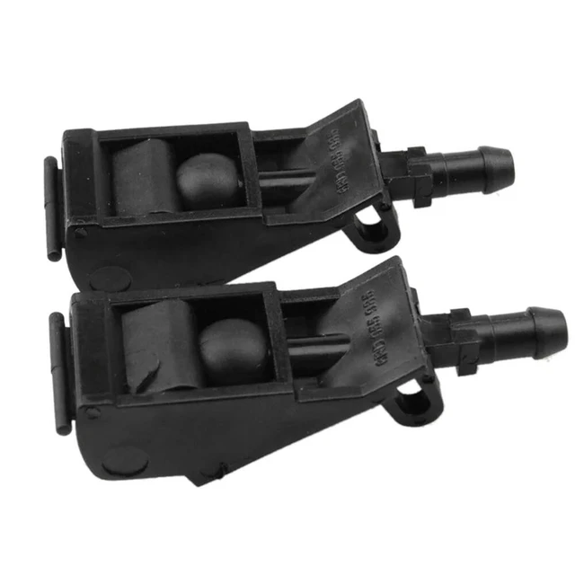 Alt view image 5 of 6 - 2PCS Windshield Windscreen Washer Nozzle Spray Jet 6E0955985 For -VW Beetle Golf Jetta MK4 Passat B5 Bora NOT HEATED