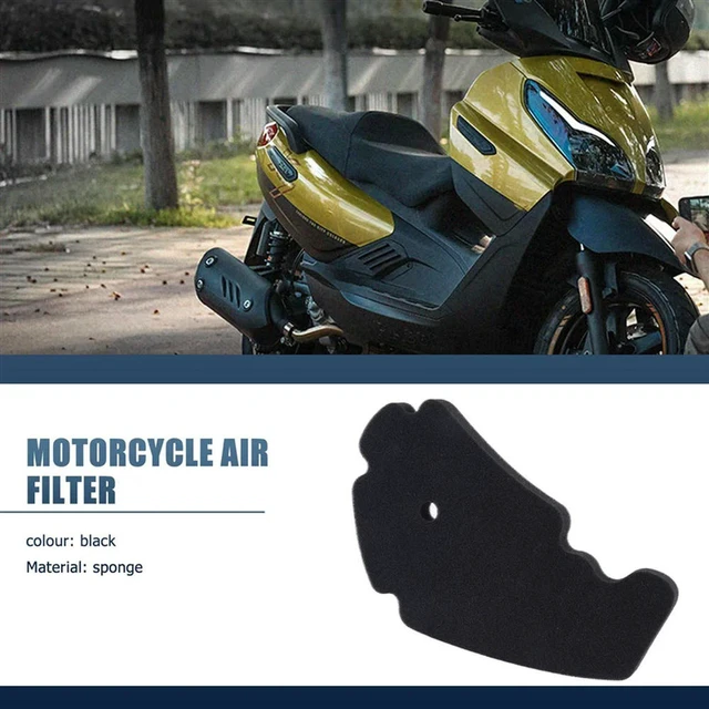 Alt view image 4 of 6 - Air Filter Sponge Elements For Piaggio 125Cc/200Cc/250Cc/300Cc/400Cc/500Cc Beverly MP3 Carnaby X7 X9 X10