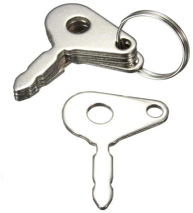 Alt view image 5 of 6 - 5Pcs Ignition Switch Keys For Lucas Tractors Agricultural Ford Heavy Equipment Various Diggers Plant 35670