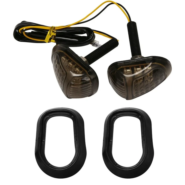 Alt view image 5 of 6 - 1 Pair Motorcycle Turning Light 12V LED Turn Signals Light Shift Lights Blinker Indicator For Honda Grom MSX125 MSX 125