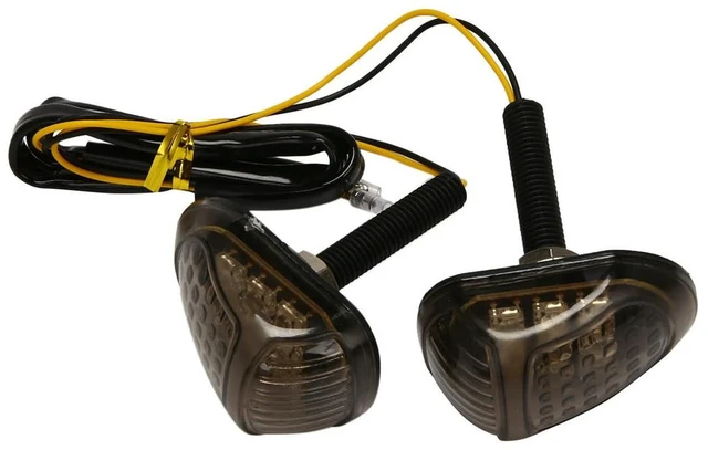 Alt view image 6 of 6 - 1 Pair Motorcycle Turning Light 12V LED Turn Signals Light Shift Lights Blinker Indicator For Honda Grom MSX125 MSX 125