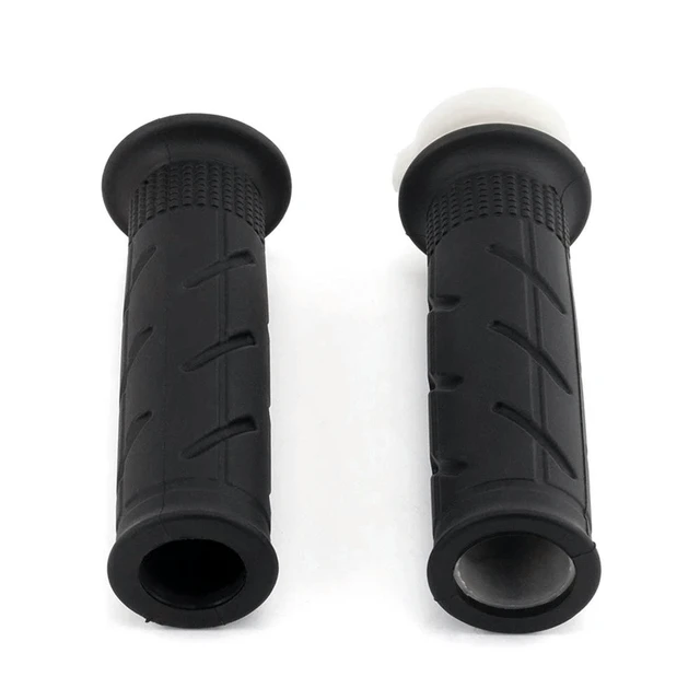 Alt view image 5 of 6 - Motorcycle Rubber Handlebar Handle Bar Grip Motorbike For HONDA CBR600RR CBR600F CBR1000RR CB1000R CBR 600RR 600F