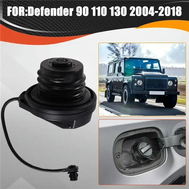 Alt view image 3 of 6 - Car Gas Petrol Tank Cover Lock Inside Fuel Tank Cap LR075664 LR032977 For Land Rover Defender 90 110 130 2004-2018
