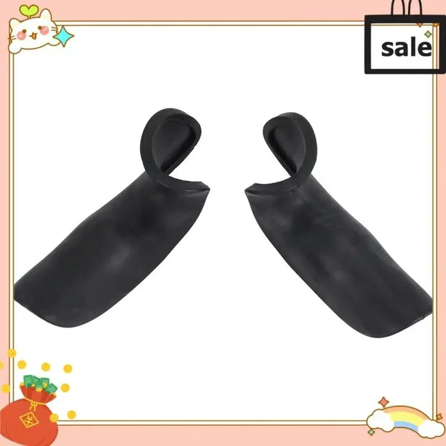 Alt view image 2 of 6 - 2Pcs Steering Wheel Thumb Grips Thumb Grips Car Accessories 8200058695 For Renault Sport RS Clio II MK 2 172/182