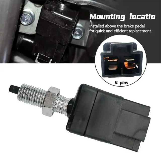 Alt view image 2 of 3 - Brake Light Switch 83370AA001 83370-AA000 For Land Rover Subaru Baja Forester Impreza Legacy Outback SVX Tribeca WRX