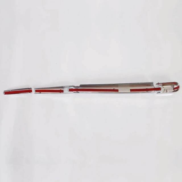 Alt view image 3 of 3 - For Hyundai H-1 Grand Starex I800 Iload 2008-2020 Exterior Accessories ABS Chrome Rear Window Wiper Cover Trim