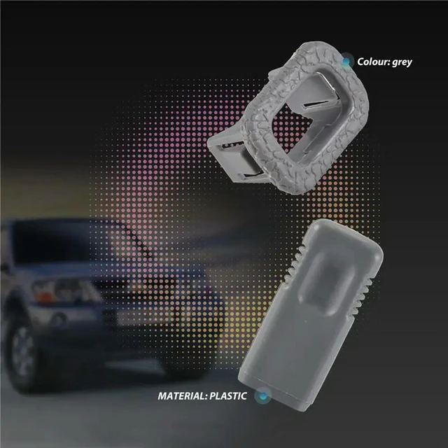 Alt view image 3 of 3 - 4 Set Door Lock Pin Cap Set +Holding For Pajero Montero V31 V32 V33 V43 SHOGUN MK2 MB774548 MB775216