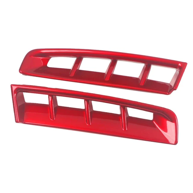 Alt view image 3 of 3 - Car Front Fog Light Cover Trim Sticker For Kia Carnival KA4 2021 2022
