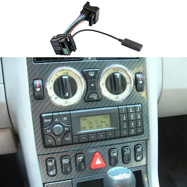 Alt view image 2 of 3 - Car Audio Bluetooth 5.0 Receiver Aux Adapter For Benz CLC SLK SL 2008 Comand NTG 2.5 Radio Module Bluetooth Aux Cable