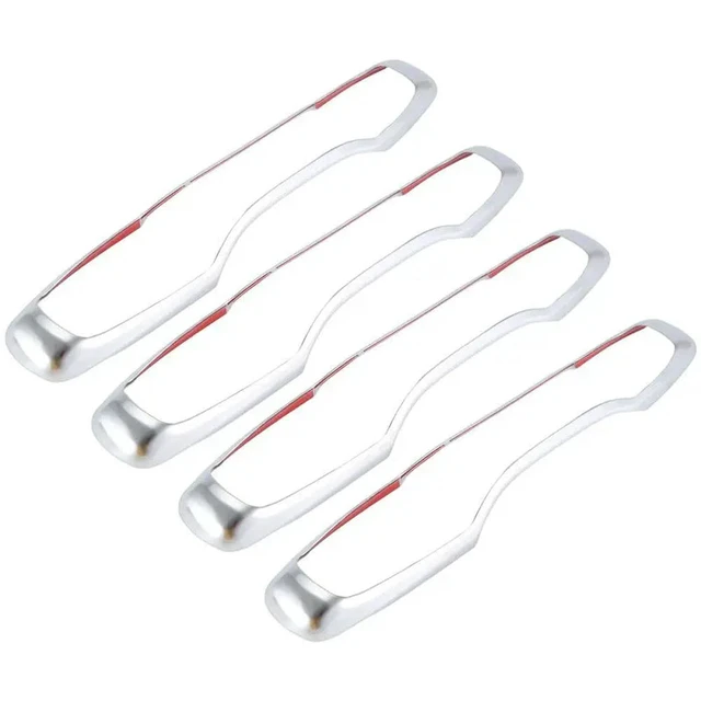 Alt view image 3 of 3 - 4Pcs Car Door Handle Trim Decoration Is Suitable For Volvo XC60 XC90 S90 V90 2018 2019 2020 Chrome Accessories