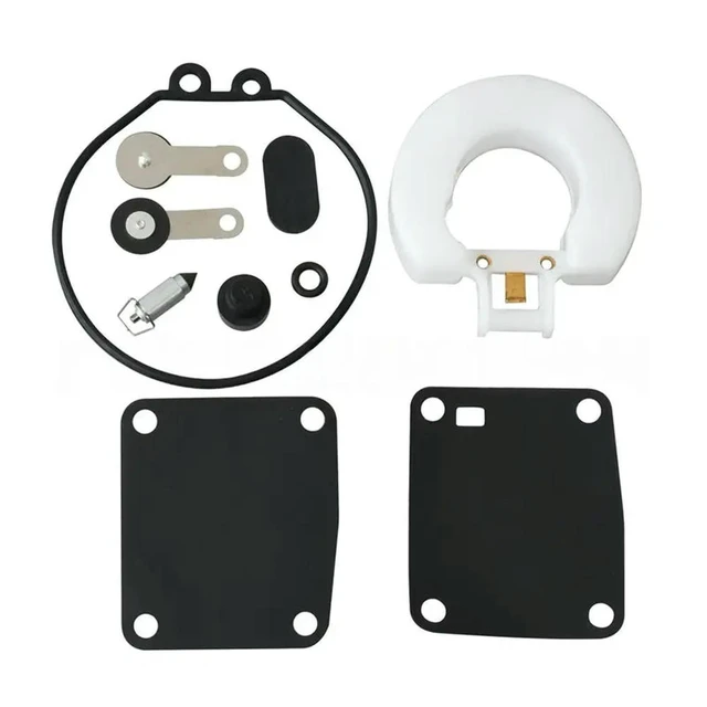 Alt view image 3 of 3 - For Tohatsu Nissan Outboard Motor 2-Stroke 9.8 854369-87122-1 For-Carburetor Repair Kit 369-87122