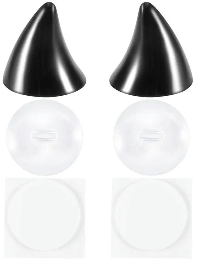 Main image of Motorcycle Helmet Corner Horn Decoration Accessories Resilient Suction Cup Soft Horn Decoration Headwear
