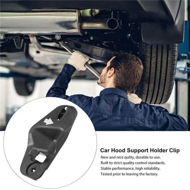 Alt view image 2 of 3 - Car Hood Rod Support Holder Clip Fit For Lexus Is300 Gxe10 Jce10 2001-2005 53455-53010