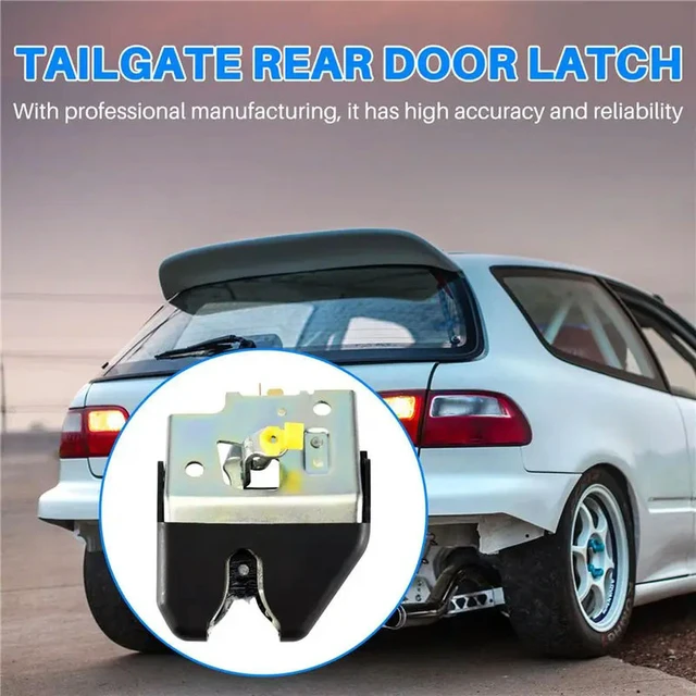Alt view image 3 of 3 - Tailgate Rear Door Latch Lock Actuator 74851-S5A-013 Fits For Honda Civic 2001 2002 2003 2004