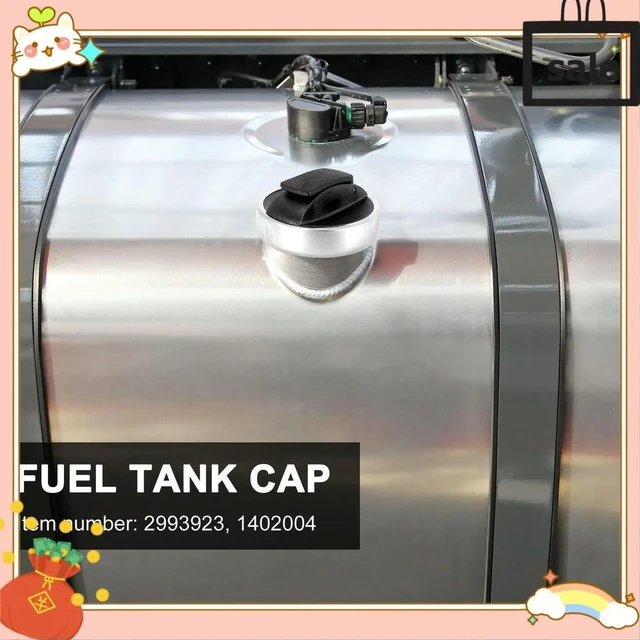 Alt view image 3 of 3 - Fuel Tank Cover For Scania Truck Gas Cap With Lock Key 2993923 1402004 1481301 Automobiles Exterior Parts