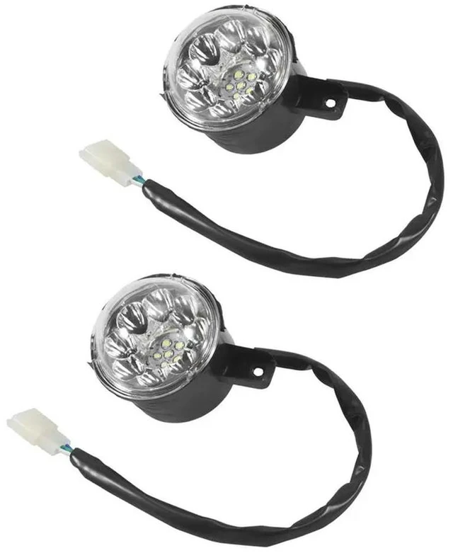 Main image of 2Pcs 12V LED ATV Front Headlight 125Cc 150Cc 250Cc 300Cc Headlights For Chinese Taotao JCL Baja Yamoto Kazuma Roketa