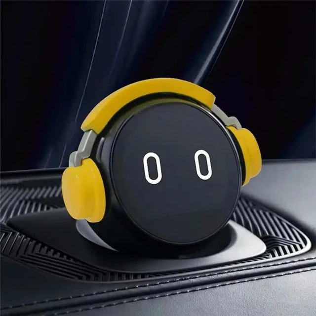 Alt view image 2 of 3 - Car Interior Fun Accessories For NIO Nomi Hat Musician Robot Decoration For Et5 Es7 Et7 Es6 Ec6 Es8