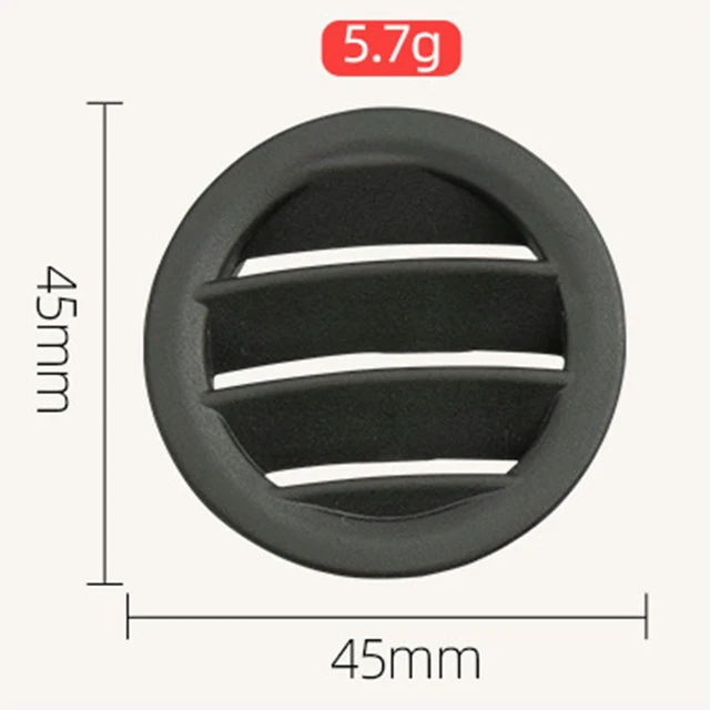 Alt view image 2 of 3 - Car Dashboard Side A/C Air Conditioner Air Vent Outlet Grille Cover For Mercedes Benz C-Class W204 2007-2010