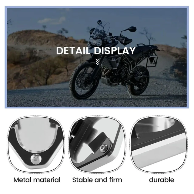 Main image of Kickstand Sidestand Stand Extension Enlarger Pad For TRIUMPH Tiger 900 GT LOW Tiger 900 GT Tiger 900GT PRO