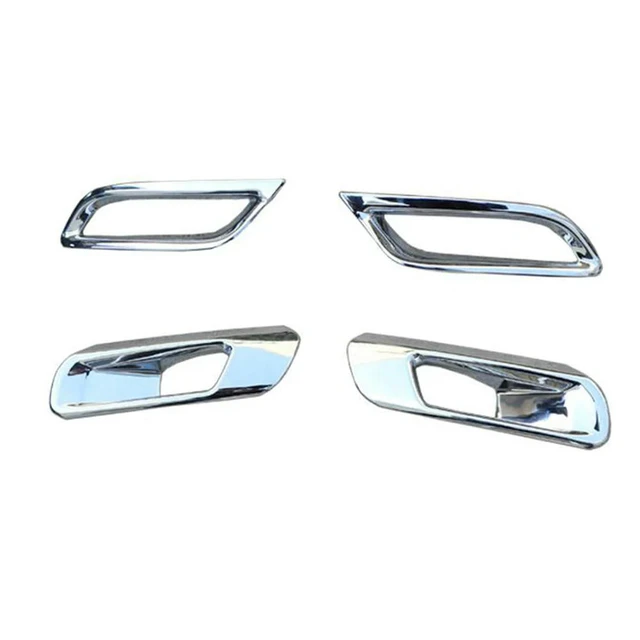 Alt view image 3 of 3 - For Toyota Camry 2018-2020 ABS Chrome Exterior Front Fog Light Lamp Strip Trim