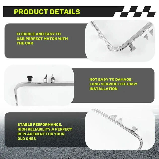 Alt view image 2 of 3 - For Benz E-Class W213 2015-2019 Water Cup Holder Electroplating Trim Strip, Ashtray Cover And Bright Strip 2136830500