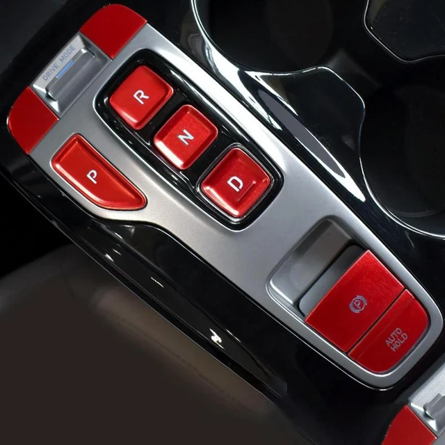Main image of Car Shift Panel Button Sticker Central Control Panel Button Decoration Cover For Tucson 2021 2022