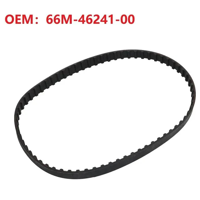 Alt view image 3 of 3 - Timing Belt 66M-46241-00 For 9.9154 Stroke Outboard V-Belt F9.9 T9.9 F15 Engine Parts 66M-46241-01 66M-46241-02