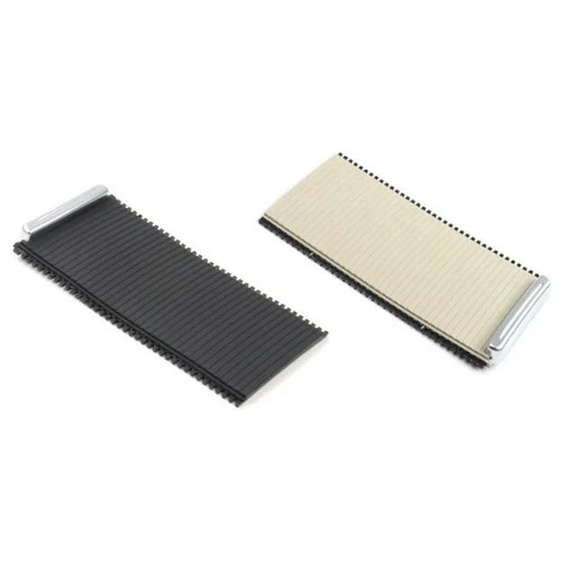 Alt view image 2 of 3 - 39868873 Car Center Console Water Cup Holder Roller Blind Drink Holder Decorative Plate For Volvo S60 XC60 Beige Replace