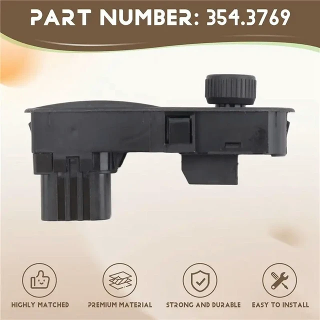Alt view image 2 of 3 - Glass Lifter Switch Auto Accessories Power Window Control Switch 354.3769 For Lada