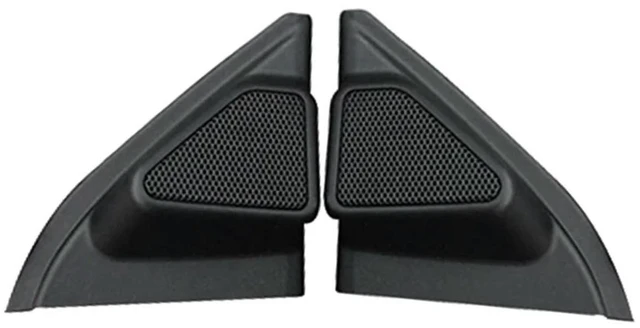 Main image of Car Door Panel Audio Horn Cover Tweeter Triangular Speaker Loudspeaker Cover Trim For Toyota Corolla 2014-2018