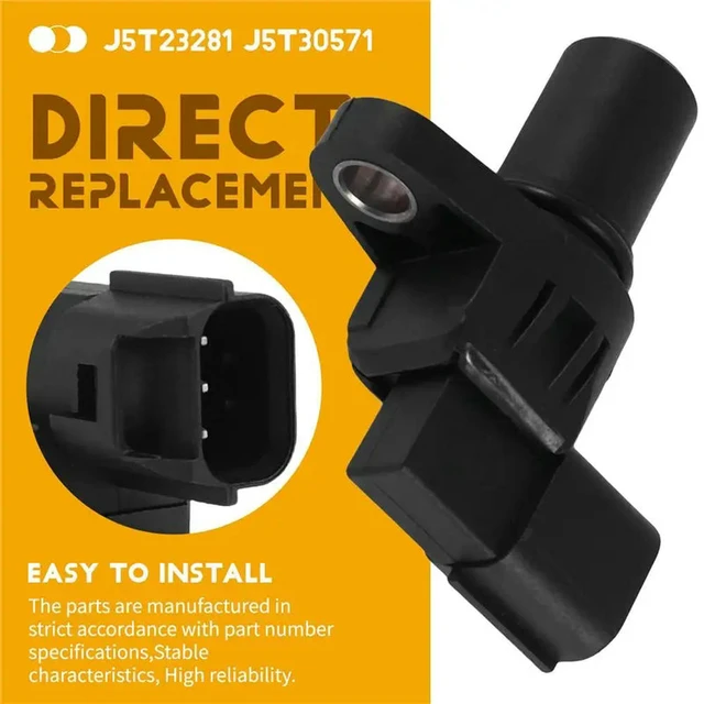 Alt view image 2 of 3 - Car Engine Camshaft Position Sensor Replacement J5T23281 For Mazda 2 3 323 Protege 1.3 1.4 1.5 1.6 ZJ01-18-230