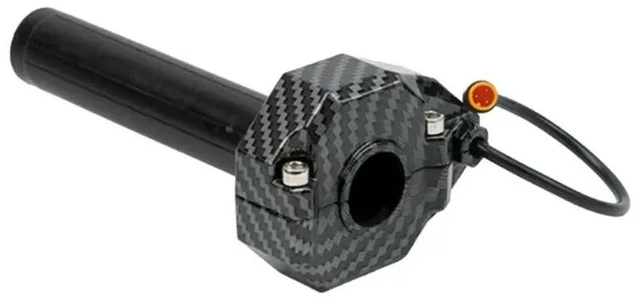 Main image of For Sur Ron Motorcycle Full Twist Throttle 3 Pin Male Plug Accelerator Grip Throttle Handlebars