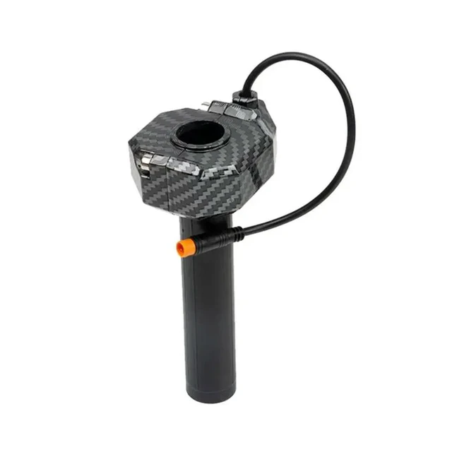 Alt view image 3 of 3 - For Sur Ron Motorcycle Full Twist Throttle 3 Pin Male Plug Accelerator Grip Throttle Handlebars